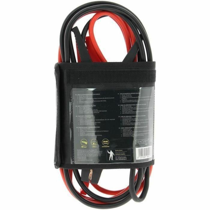Michelin MIC3221320095126 Cables de arranque 16mm² 3M para el arranque de motores de gasolina con cilindrada máxima de 2.5L 1 Michelin MIC3221320095126 Cables de arranque 16mm² 3M para el arranque de motores de gasolina con cilindrada máxima de 2.5L 1