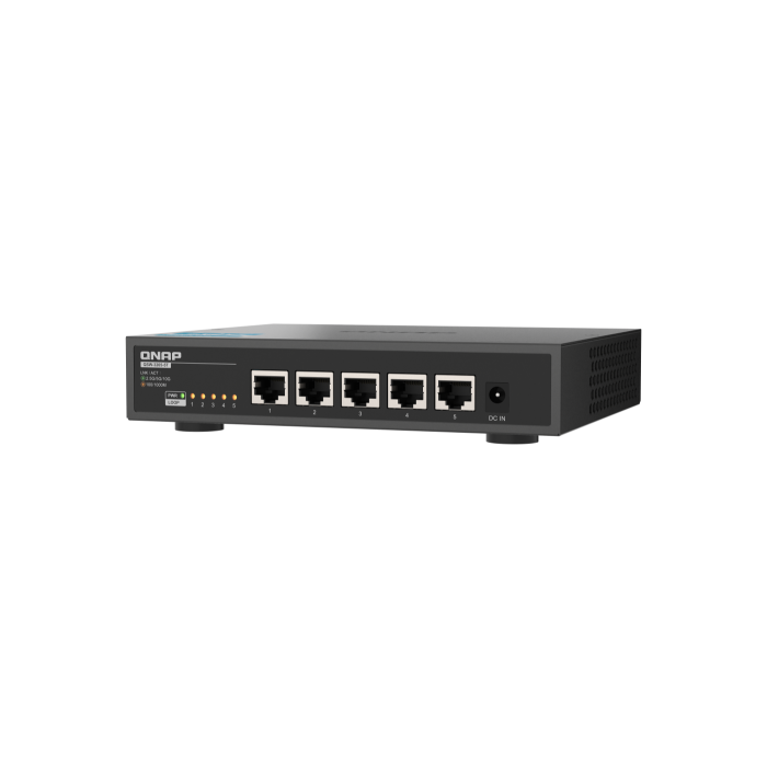 QNAP QSW-3205-5T switch No administrado 10G Ethernet (100/1000/10000) Escritorio Negro 3 QNAP QSW-3205-5T switch No administrado 10G Ethernet (100/1000/10000) Escritorio Negro 3