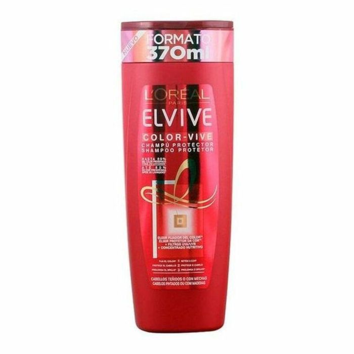 L'Oréal Paris Elvive Color-Vive Champú Protector 370 ml 1 L'Oréal Paris Elvive Color-Vive Champú Protector 370 ml 1