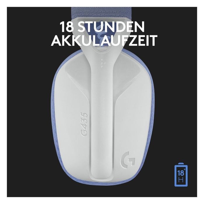 Logitech G435 Auriculares Gaming Inalámbrico LIGHTSPEED Bluetooth Blanco para PC y Consolas 6 Logitech G435 Auriculares Gaming Inalámbrico LIGHTSPEED Bluetooth Blanco para PC y Consolas 6