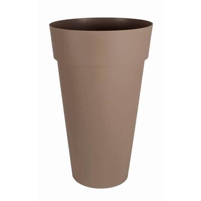 Jarrón EDA Tuscany XXL - Ø 48 x H 80 cm - 90 L - Taupe Jarrón EDA Tuscany XXL - Ø 48 x H 80 cm - 90 L - Taupe