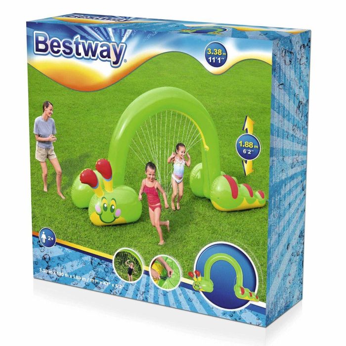Bestway Aspersor Hinchable Jumbo Gusano 338x110x188 cm +2 Años Jardin 52398 Bestway Aspersor Hinchable Jumbo Gusano 338x110x188 cm +2 Años Jardin 52398