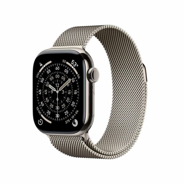 Apple MF84PZRA Watch Series 11 GPS + Cellular - 42 mm Caja Titanio Natural Correa Milanese Natural 11 Apple MF84PZRA Watch Series 11 GPS + Cellular - 42 mm Caja Titanio Natural Correa Milanese Natural 11