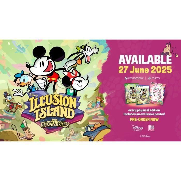 Disney Illusion Island protagonizado por Mickey y sus amigos - Juego de PS5 1 Disney Illusion Island protagonizado por Mickey y sus amigos - Juego de PS5 1