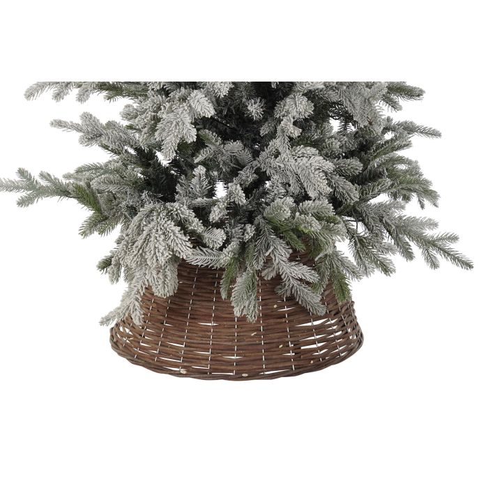 Base Arbol Navidad Alpina DKD Home Decor Natural Blanco 59 x 26 x 59 cm (2 Unidades) 3