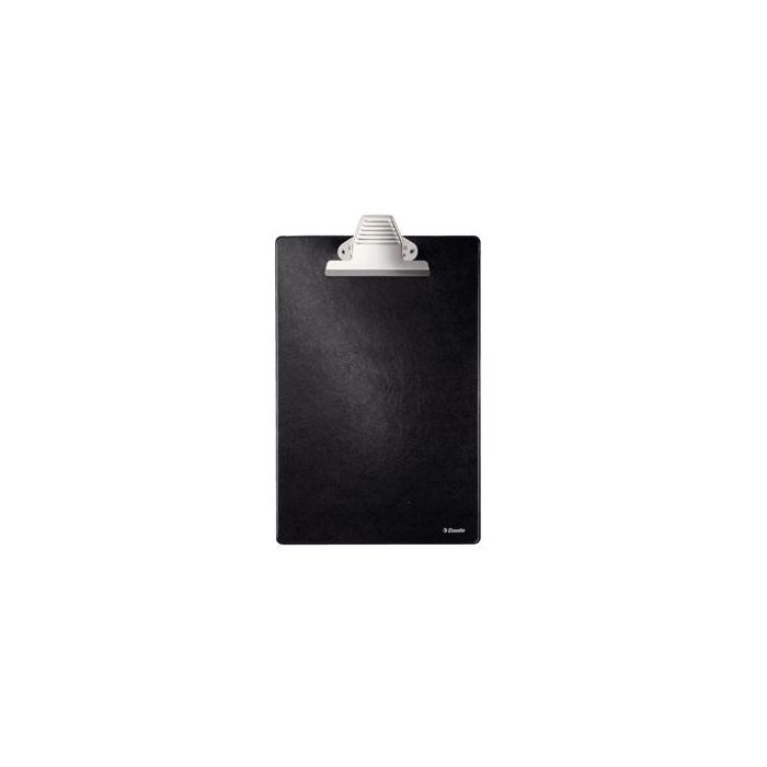 Esseltte Carpeta A4 Con Pinza Y Base Plastico Forrado Negro