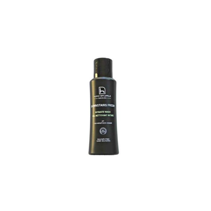 HOMO NATURALS Gel Higiene Íntima Masculina Fresh 100ml. 100% Natural, Bio y Vegano, Sin Sulfatos ni Parabenos