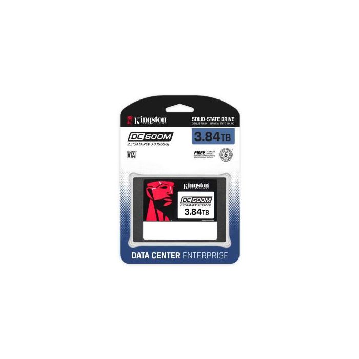 Kingston Technology DC600M 2.5" 3840 GB Serial ATA III 3D TLC NAND 2 Kingston Technology DC600M 2.5" 3840 GB Serial ATA III 3D TLC NAND 2