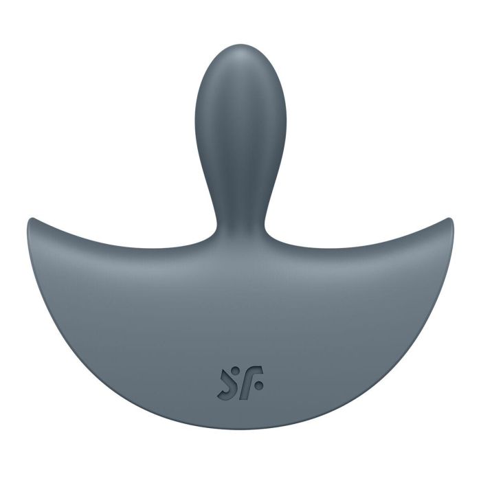 Vibrador Anal Negro Satisfyer Azul Gris 3 Vibrador Anal Negro Satisfyer Azul Gris 3
