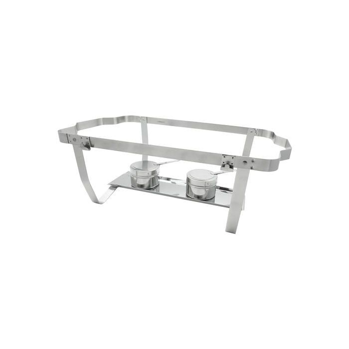 WINCO - WC-C4080 - Chafing dish GN 1/1 rectangular con tapa y dos soportes para combustible. 1
