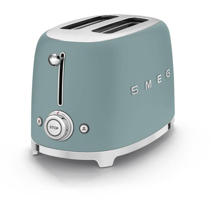 Smeg TSF01EGMEU Tostadora 2 Rebanadas Verde Esmeralda Mate 2