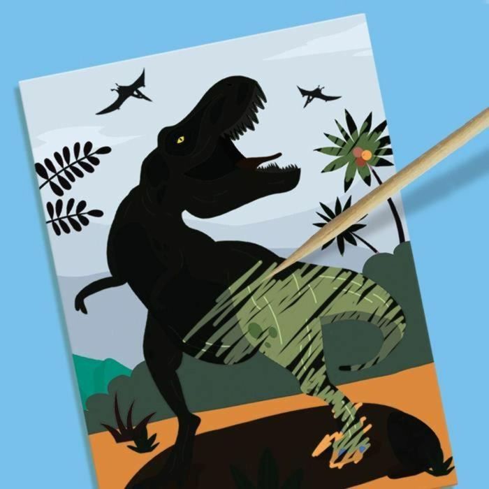 Ses Creative SES8710341014087 Moldear y Pintar Dinosaurios para Rayar - Pasatiempos Creativos 2