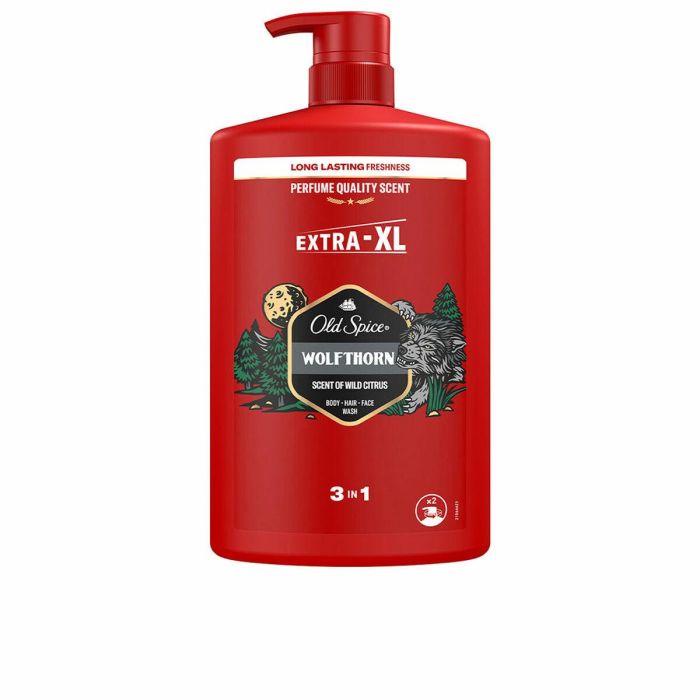 Old Spice Gel de Ducha WOLFTHORN para Hombre, Aroma Único y Revitalizante, 1000 ml Old Spice Gel de Ducha WOLFTHORN para Hombre, Aroma Único y Revitalizante, 1000 ml