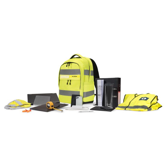 DICOTA HI-VIS 25L Mochila para portátil hasta 39,6cm 15.6" Amarillo 9 DICOTA HI-VIS 25L Mochila para portátil hasta 39,6cm 15.6" Amarillo 9