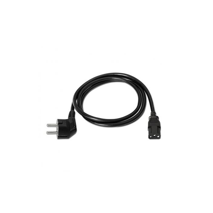 Cable Alimentación CPU - Monitor NANOCABLE 10.22.0102 Negro 1,5 m