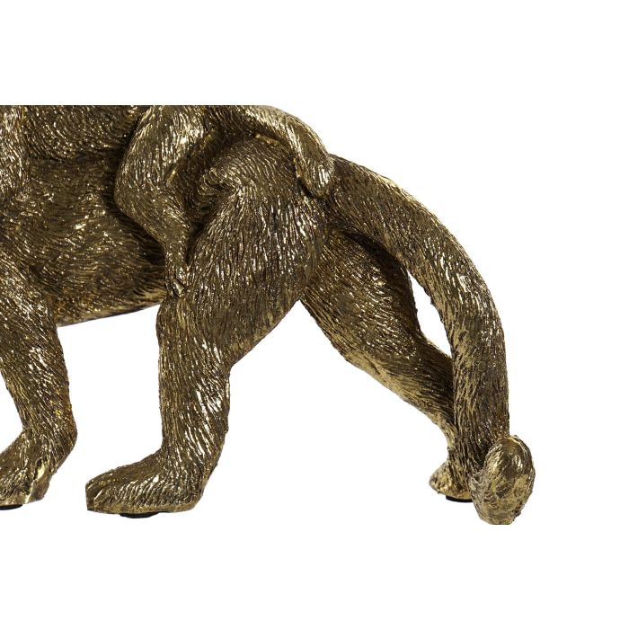 DKD Home Decor Figura Decorativa de Mono Colonial Dorada de Resina - Ancho 26 x Largo 6 x Alto 12 cm 2 DKD Home Decor Figura Decorativa de Mono Colonial Dorada de Resina - Ancho 26 x Largo 6 x Alto 12 cm 2