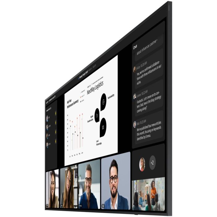 Monitor Videowall Samsung LH105QPD5BGXEN 5K Ultra HD 105" 4 Monitor Videowall Samsung LH105QPD5BGXEN 5K Ultra HD 105" 4