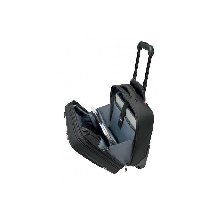 Wenger Maletín Trolley para Portátil 16 pulgadas y Tablet, Nylon/Poliéster Negro, Transfer 2