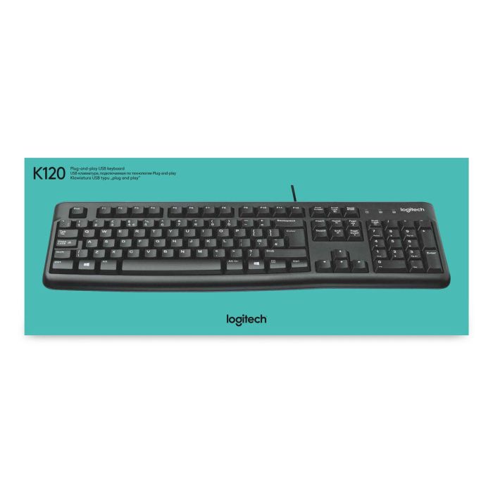 Teclado Logitech 920-002482 Negro Qwerty Español AZERTY 10