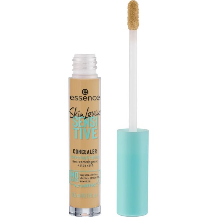Essence #25 SKIN LOVIN' SENSITIVE Corrector de Maquillaje Tono Medium Olive, Cobertura Modulable con Aloe Vera para Piel Sensible 3.5ml Essence #25 SKIN LOVIN' SENSITIVE Corrector de Maquillaje Tono Medium Olive, Cobertura Modulable con Aloe Vera para Piel Sensible 3.5ml