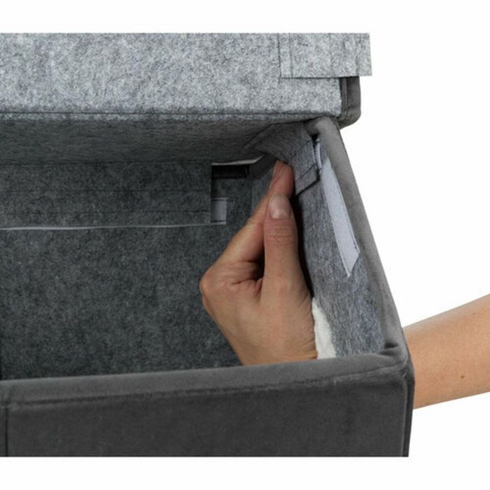 Caseta Trixie Livia Blanco Gris oscuro 38 × 41 × 44 cm 1 Caseta Trixie Livia Blanco Gris oscuro 38 × 41 × 44 cm 1