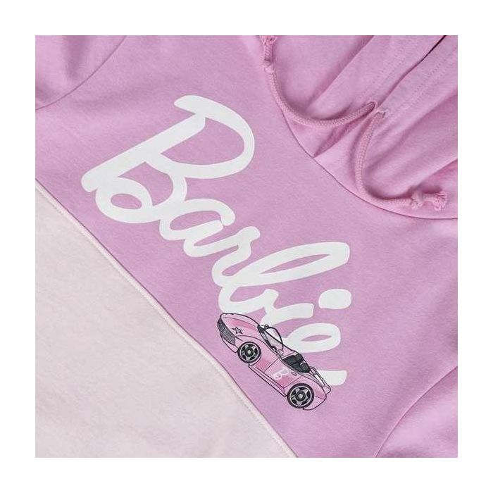 Sudadera con Capucha Niño Barbie Rosa 12 Años 2 Sudadera con Capucha Niño Barbie Rosa 12 Años 2