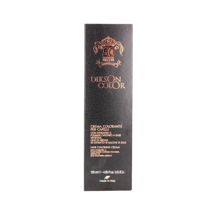 Dikson Color Anniversary 6.77 Tinte para Cabello - 120 ml, Color Intenso, Cobertura Perfecta, Más Duración y Brillo