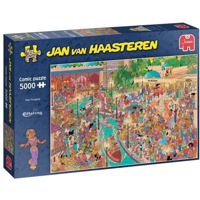 Jumbo JUM1713561862308 Puzzle Efteling Fata Morgana 5000 piezas Jan Van Haasteren