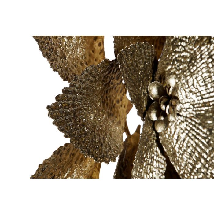 DKD Home Decor Decoracion Pared Moderno Dorado 4.5 x 56 x 56 cm 1