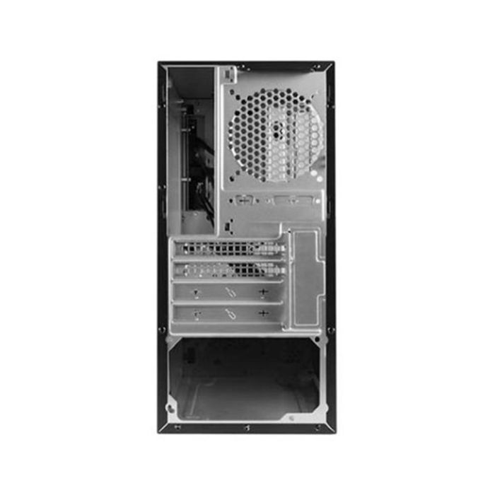 Unykach Numen Caja Ordenador Micro ATX Negra, 2 Puertos USB 3.0, 1 USB Type-C, 1x 3.5" y 1x 2.5" Bahías Internas 4