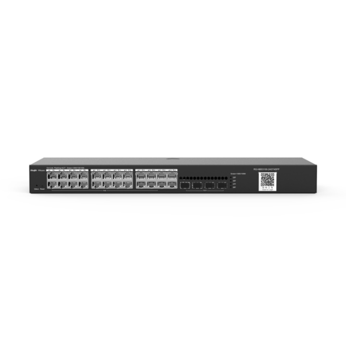 Ruijie Networks RG-NBS3100-24GT4SFP switch Gestionado L2 Gigabit Ethernet (10/100/1000) Negro Ruijie Networks RG-NBS3100-24GT4SFP switch Gestionado L2 Gigabit Ethernet (10/100/1000) Negro