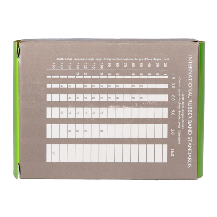 Q-connect Bandas Elásticas Número 12, 100 gr, 120x10 mm 2