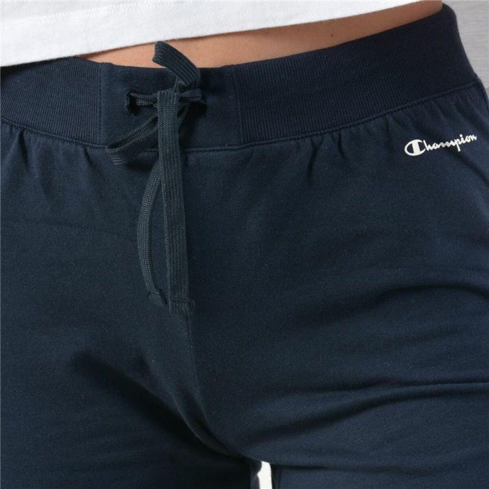 Pantalón Largo Deportivo Champion Drawstring Azul oscuro Mujer 1