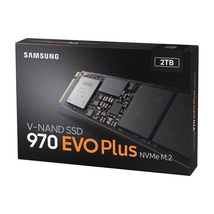 Samsung Samsung SSD 970 Evo Plus 2TB, M.2, PCIe Gen 3.0 x4, NVMe 1.3 5