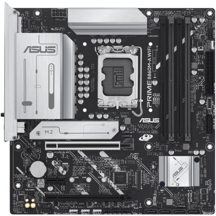 ASUS 90MB1JY0-M0EAY0 PRIME B860M-A WiFi Placa Base Intel B860 LGA 1851 micro ATX DDR5 Wi-Fi 6E para PC 1