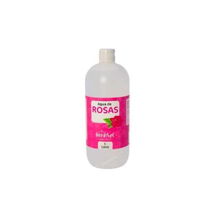 HERDIBEL Agua de Rosas 1Lt para Limpiar el Rostro Suavemente, Apto Veganos