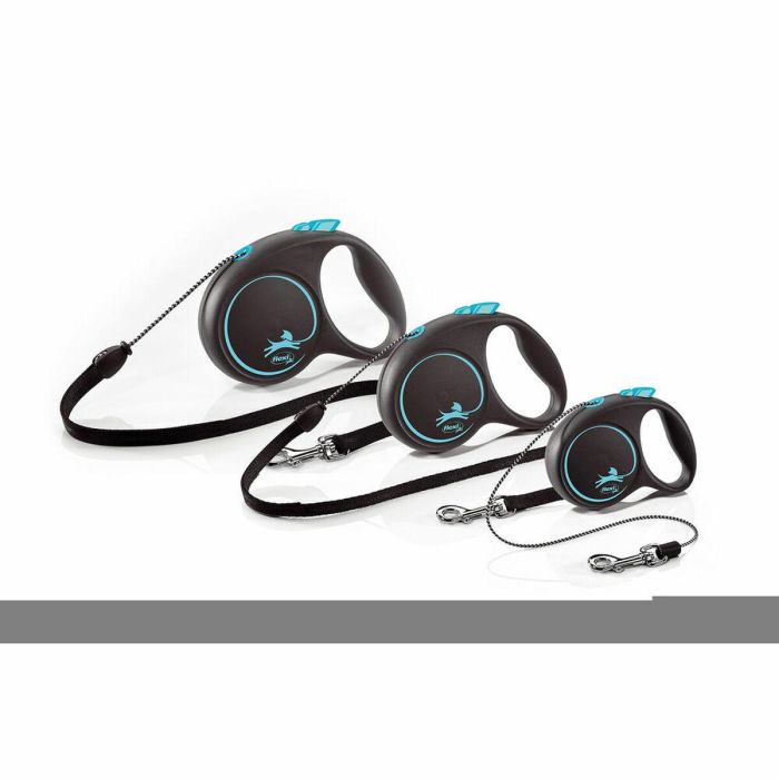 Correa Flexi Black Design S Cordón 5M Azul 1 Correa Flexi Black Design S Cordón 5M Azul 1
