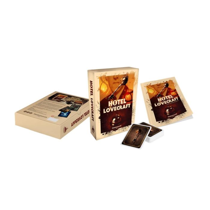 Shadowlands Ediciones Hotel Lovecraft JDM001 Juego de Mesa Cooperativo/Competitivo para 1-5 Jugadores (14+ Años) 1