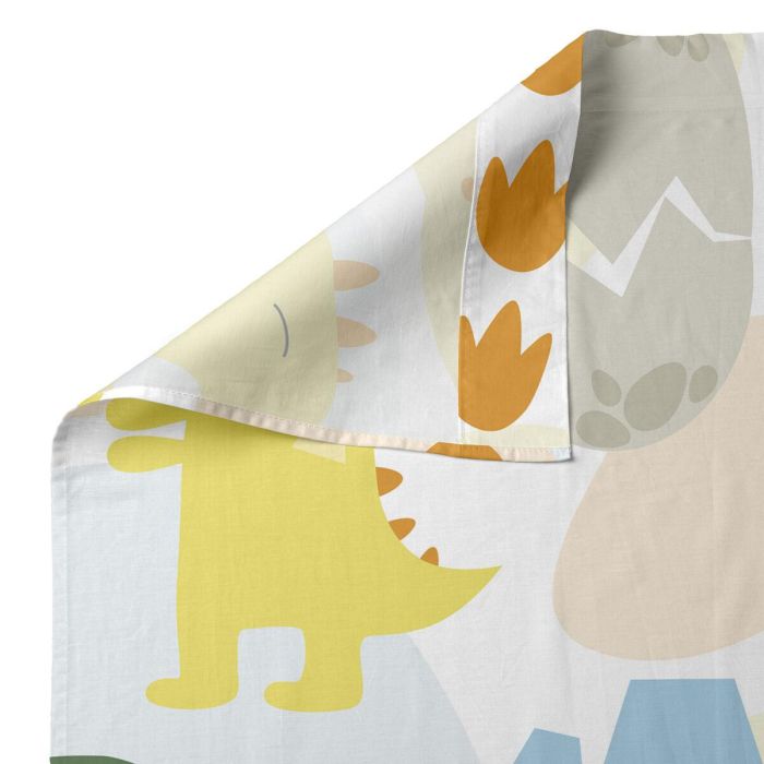 Juego de Sábanas HappyFriday Happynois Happydino Multicolor Cama de 105 2 Piezas 2