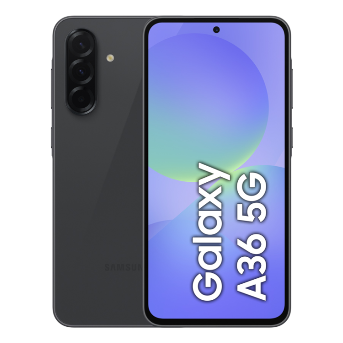 Smartphone Samsung Galaxy A36 8GB/ 256GB/ 6.7"/ 5G/ Negro Smartphone Samsung Galaxy A36 8GB/ 256GB/ 6.7"/ 5G/ Negro