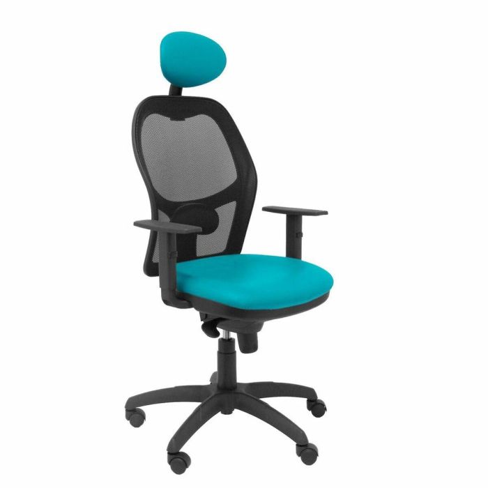 Silla de Oficina con Cabecero Jorquera malla P&C SNSPVEC Verde