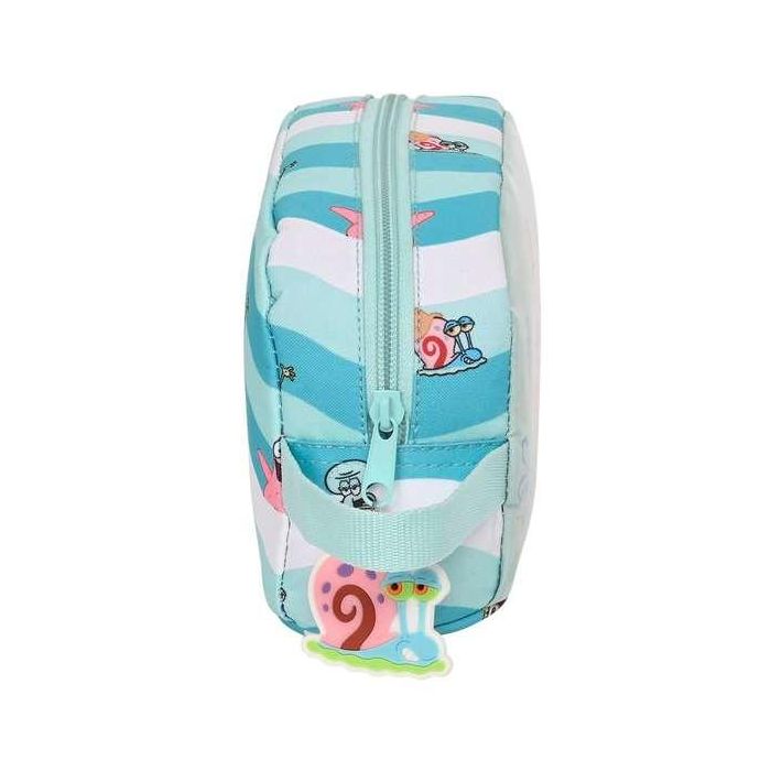 Portameriendas Térmico Spongebob Stay positive Azul Blanco (21.5 x 12 x 6.5 cm) 1 Portameriendas Térmico Spongebob Stay positive Azul Blanco (21.5 x 12 x 6.5 cm) 1