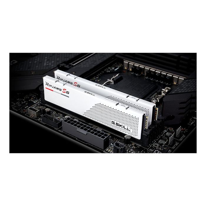 G.Skill F5-6000J3040F16GX2-RS5W, Kit Dual 32 GB (2x16 GB) DDR5, 6000 MHz, CL40, Blanco 4 G.Skill F5-6000J3040F16GX2-RS5W, Kit Dual 32 GB (2x16 GB) DDR5, 6000 MHz, CL40, Blanco 4