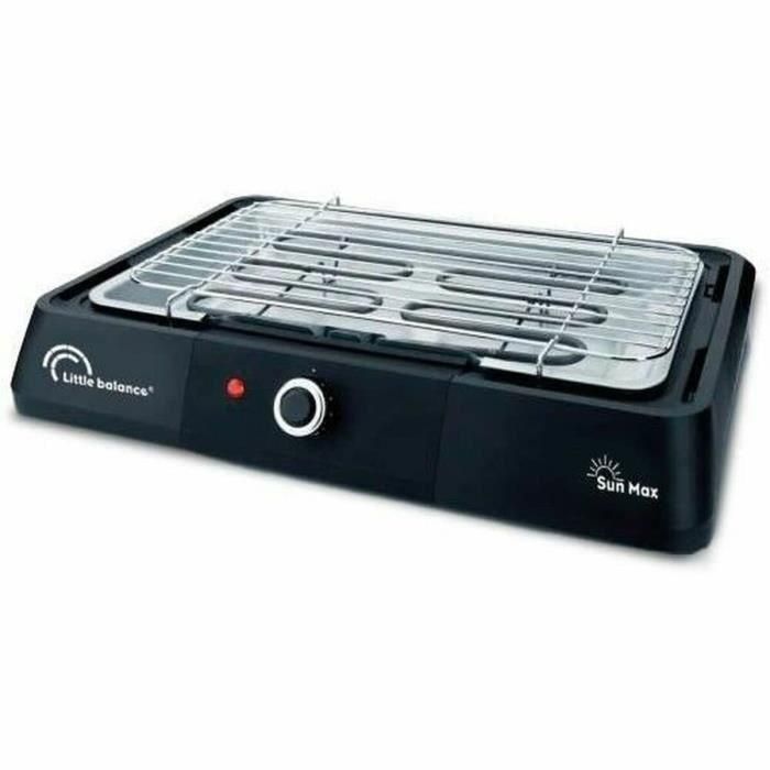 LITTLE BALANCE 8572 BBQ Sun Max, Barbacoa eléctrica XXL, 2200 W, Negro 1 LITTLE BALANCE 8572 BBQ Sun Max, Barbacoa eléctrica XXL, 2200 W, Negro 1