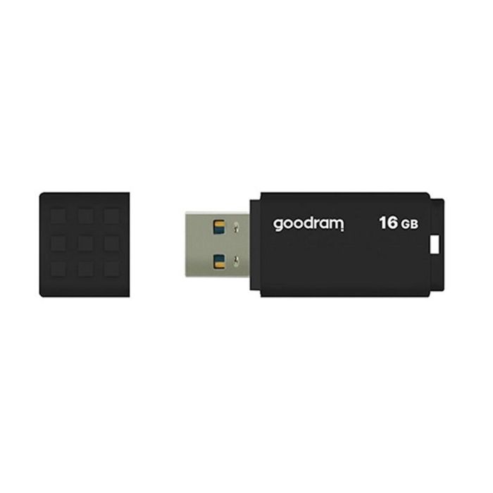 Goodram UME3-0160K0R11 Lápiz USB 16GB USB 3.0 Negro, hasta 60MB/s lectura, compatible con Windows, MacOS y Linux 0 Goodram UME3-0160K0R11 Lápiz USB 16GB USB 3.0 Negro, hasta 60MB/s lectura, compatible con Windows, MacOS y Linux 0