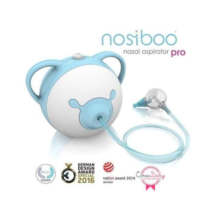Nosiboo Aspirador Nasal Eléctrico Pro para Bebés y Niños con Succión Ajustable, Sin Dolor, Desde el Nacimiento, Cabeza Colibri, Azul 4 Nosiboo Aspirador Nasal Eléctrico Pro para Bebés y Niños con Succión Ajustable, Sin Dolor, Desde el Nacimiento, Cabeza Colibri, Azul 4