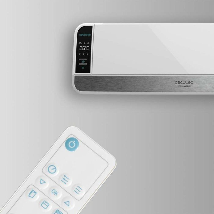 Calefactor Split Cerámico de Pared Cecotec Ready Warm 5250 Swing Box Ceramic 2 Calefactor Split Cerámico de Pared Cecotec Ready Warm 5250 Swing Box Ceramic 2