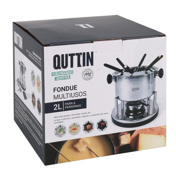 Quttin Fondue Multiusos 2L para 6 Personas (6 Unidades) 2