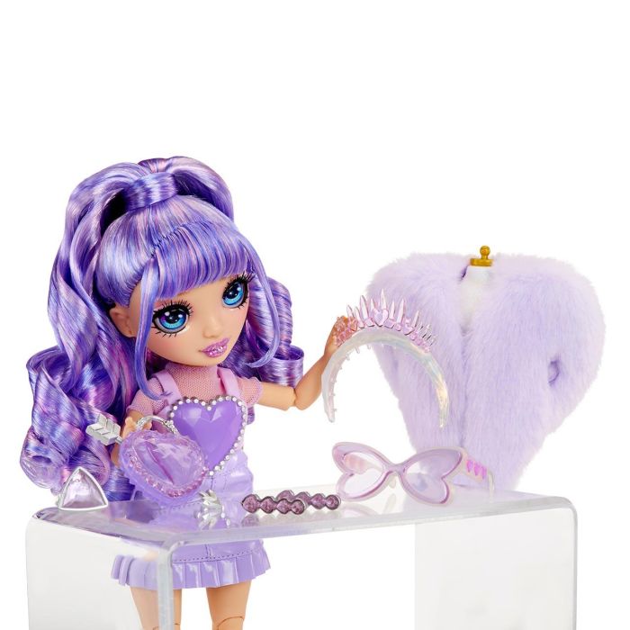 Muñeca Rainbow High Creative Crystals - Violet 121404 Mga 3