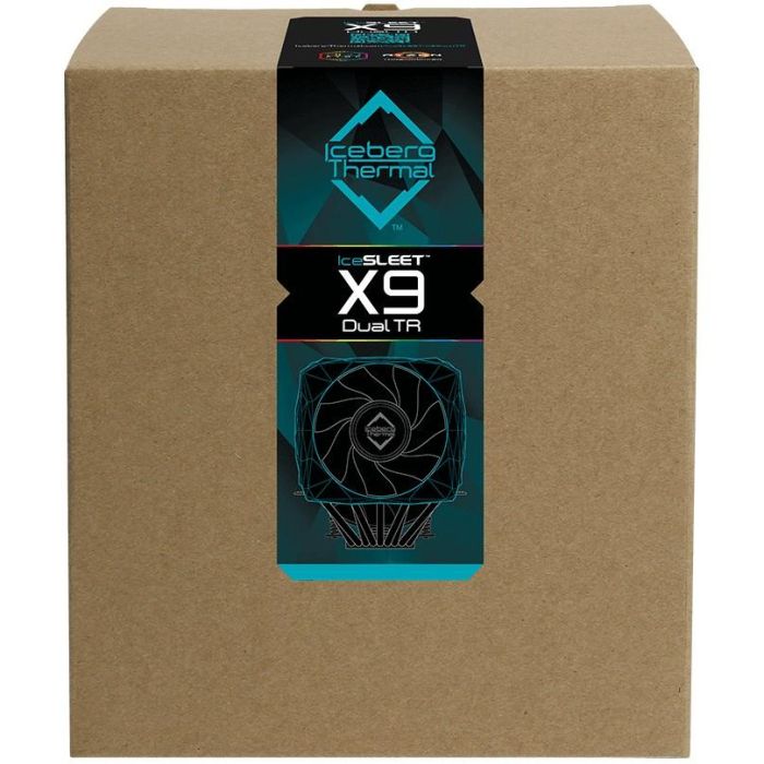 K ICEBERG THERMAL IceSLEET X9 Dual TR ARGB - Threadripper only 2 K ICEBERG THERMAL IceSLEET X9 Dual TR ARGB - Threadripper only 2